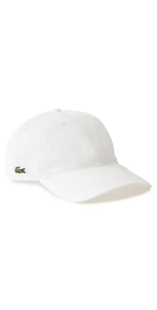 Cotton Twill Side Logo Cap White One Size