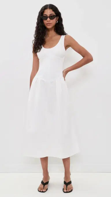 LIONESS Luna Rosa Dress Porcelain M | Thumbnail 5