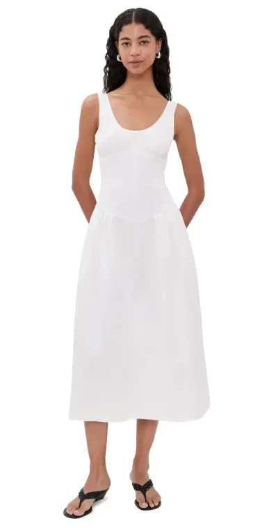 LIONESS Luna Rosa Dress Porcelain M | Thumbnail 1