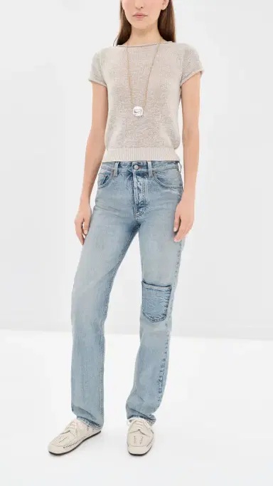 MM6 MAISON MARGIELA 5 Pocket Jeans Blue | Thumbnail 5 MM6 MAISON MARGIELA 5 Pocket Jeans Blue | Thumbnail 5