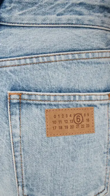 MM6 MAISON MARGIELA 5 Pocket Jeans Blue | Thumbnail 6 MM6 MAISON MARGIELA 5 Pocket Jeans Blue | Thumbnail 6
