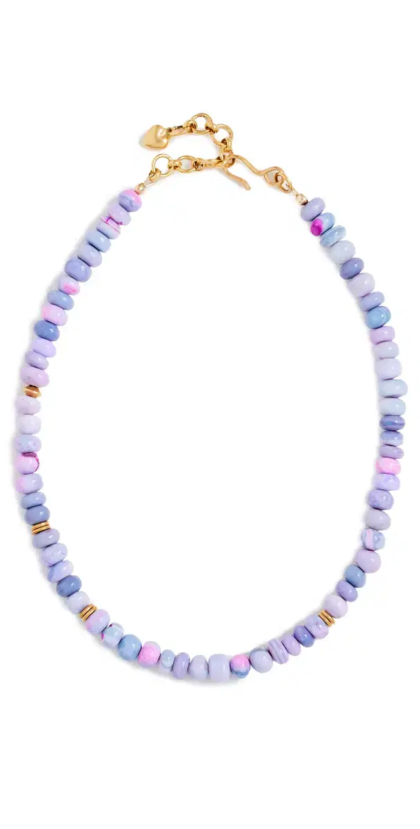 Brinker + Eliza Livia Necklace Lavender Opal One Size