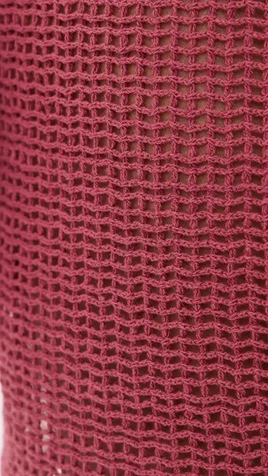 LE BOP Biarritz Wrap Skirt Marsala One Size | Thumbnail 6
