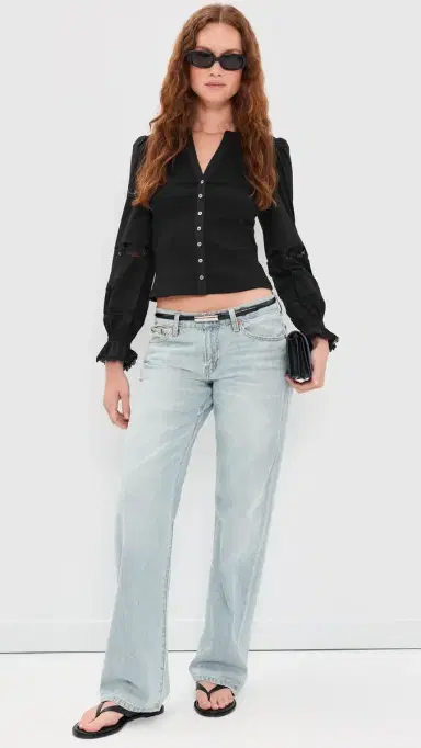 Cinq à Sept Ginny Top Black/Black | Thumbnail 5 Cinq à Sept Ginny Top Black/Black | Thumbnail 5