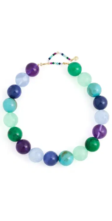 BaubleBar Jane Beaded Necklace Blue | Thumbnail 1 BaubleBar Jane Beaded Necklace Blue | Thumbnail 1