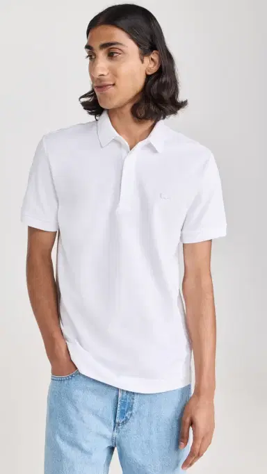 Lacoste Stretch Cotton Paris Polo White M | Thumbnail 2