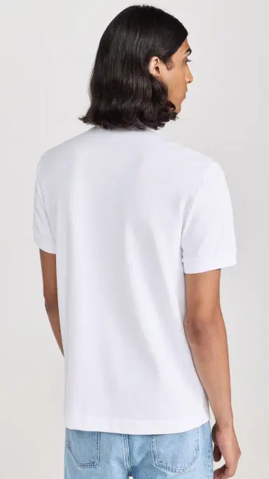 Lacoste Stretch Cotton Paris Polo White M | Thumbnail 3