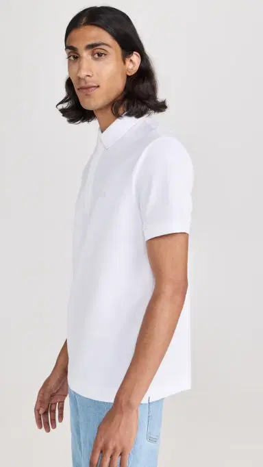 Lacoste Stretch Cotton Paris Polo White M | Thumbnail 4