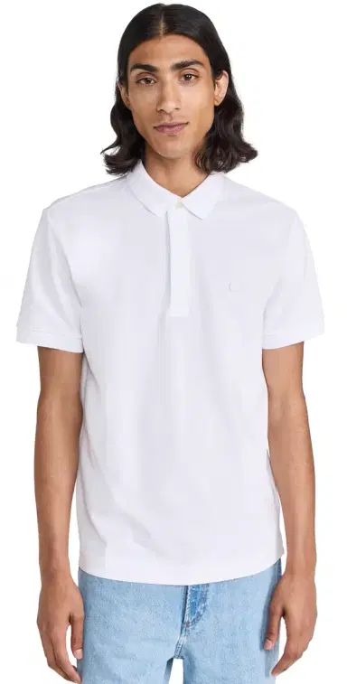 Lacoste Stretch Cotton Paris Polo White M | Thumbnail 1