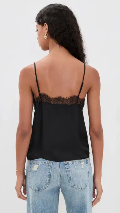 Anine Bing Mael Camisole Black | Thumbnail 3