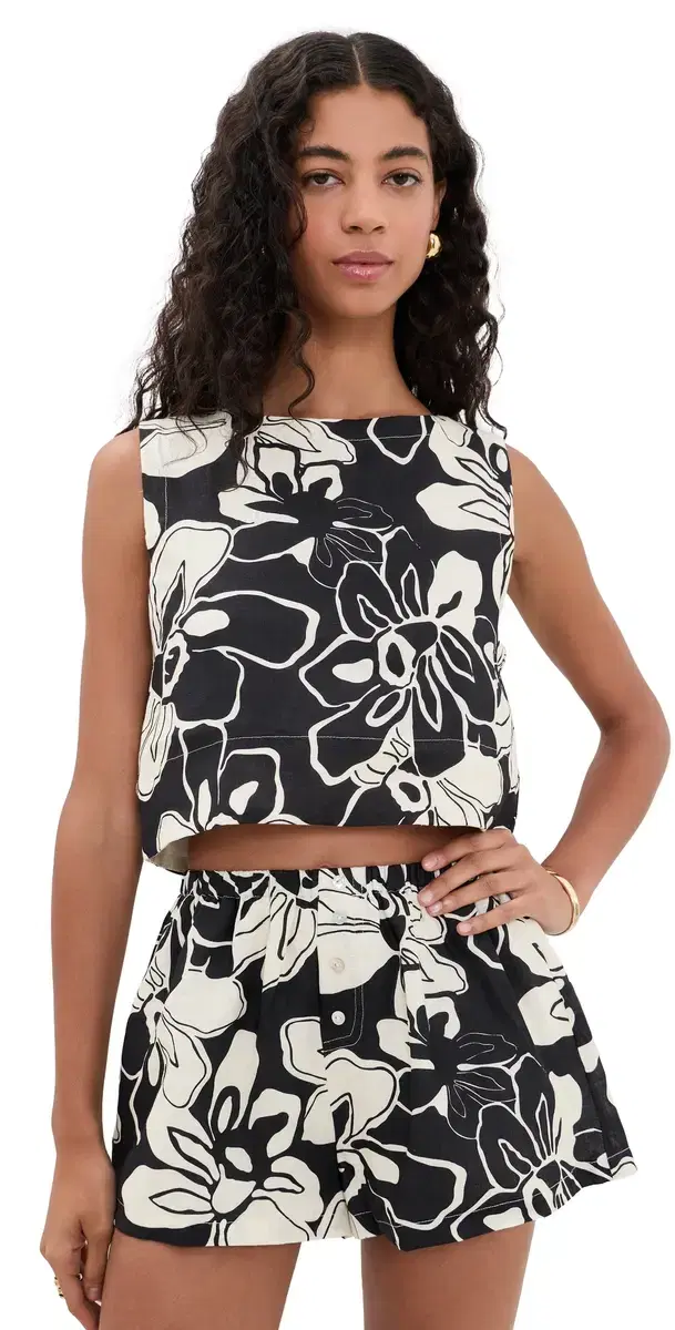 Clem inen Top Floral