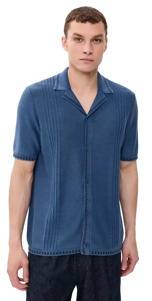 Wax London Ivy Knit hirt Blue