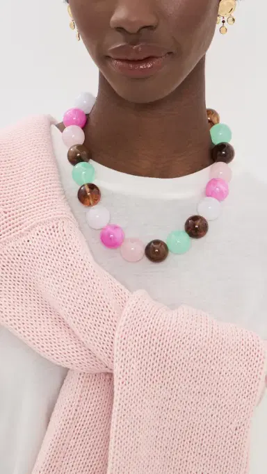 BaubleBar Jane Beaded Necklace | Thumbnail 3