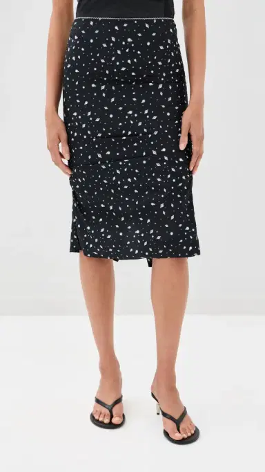 Meryll Rogge Side Drape Slip Skirt | Thumbnail 2