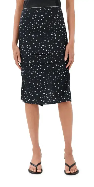 Meryll Rogge Side Drape Slip Skirt | Thumbnail 1