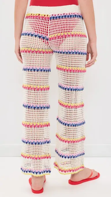 CeliaB Iren Crochet Cover Up Pants Multi L | Thumbnail 3