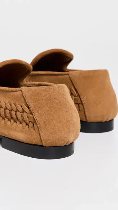 Proenza Schouler Whip Loafers In Calfsuede Desert | Thumbnail 4