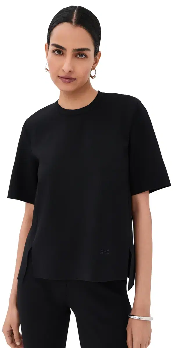 Stella McCartney Iconic Compact Knit Top Black