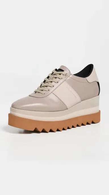 Stella McCartney Sneakelyse Grainy Eco Alter Mat + Suede W/ Micro Outsole Moss | Thumbnail 2 Stella McCartney Sneakelyse Grainy Eco Alter Mat + Suede W/ Micro Outsole Moss | Thumbnail 2
