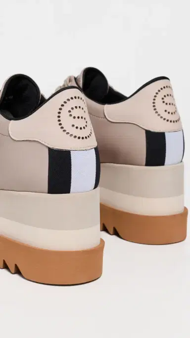 Stella McCartney Sneakelyse Grainy Eco Alter Mat + Suede W/ Micro Outsole Moss | Thumbnail 4 Stella McCartney Sneakelyse Grainy Eco Alter Mat + Suede W/ Micro Outsole Moss | Thumbnail 4