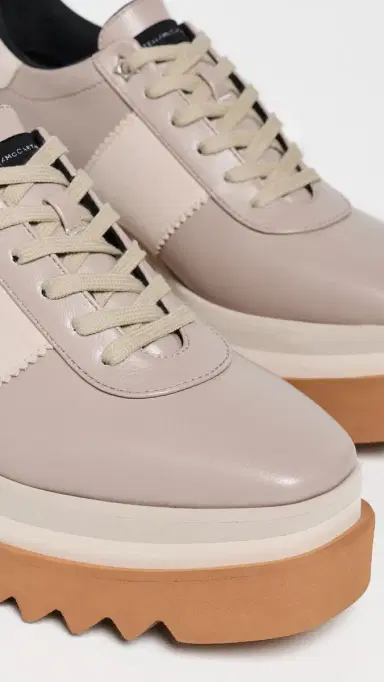 Stella McCartney Sneakelyse Grainy Eco Alter Mat + Suede W/ Micro Outsole Moss | Thumbnail 6 Stella McCartney Sneakelyse Grainy Eco Alter Mat + Suede W/ Micro Outsole Moss | Thumbnail 6
