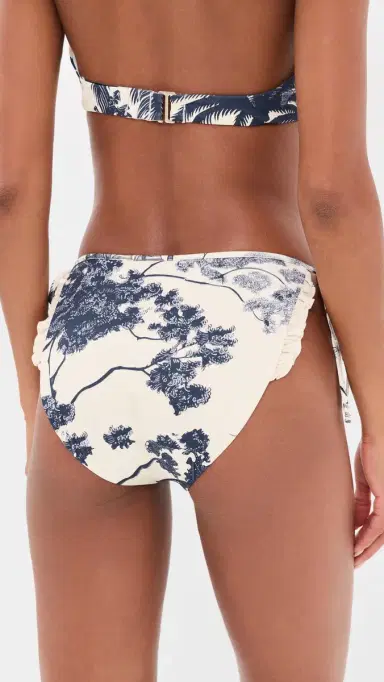 HUNTER BELL Belize Bikini Bottoms Bermuda Toile S | Thumbnail 3