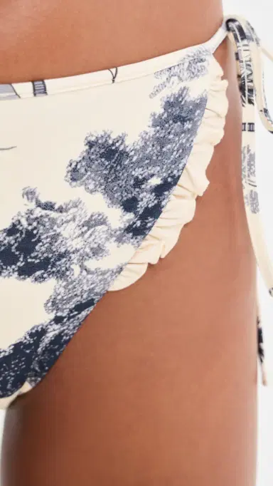 HUNTER BELL Belize Bikini Bottoms Bermuda Toile S | Thumbnail 5