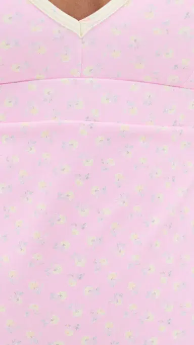 LoveShackFancy Lashinda Dress Polaroid Rose | Thumbnail 6