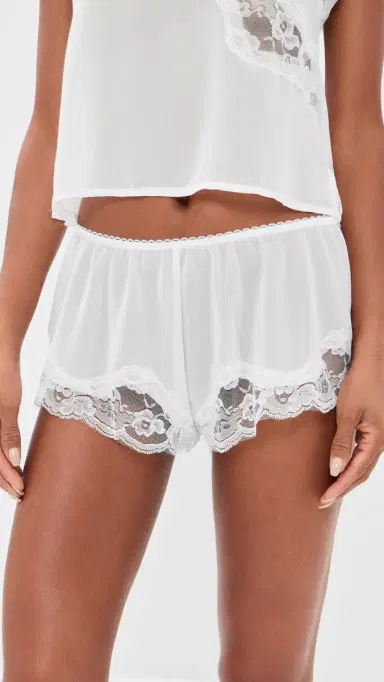 Kat the Label Hayden Shorts Ivory L | Thumbnail 2