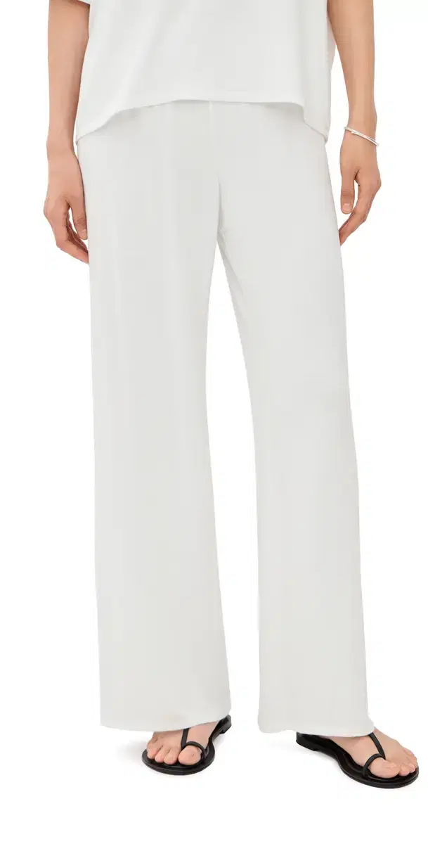 SPRWMN Wide eg Easy Pants White