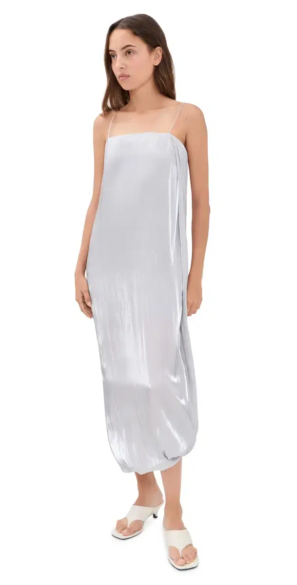 Helmut Lang Fluid Slip Dress Cloud