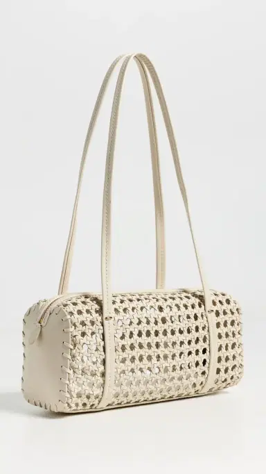 Madewell The Brioche Mini Shoulder Bag In Open Leather Cloud Lining One Size | Thumbnail 4