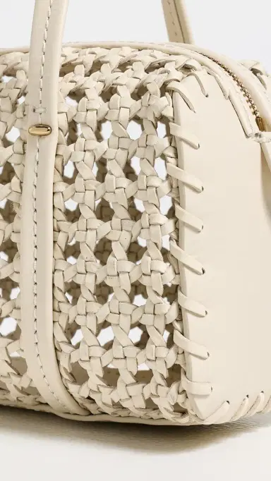 Madewell The Brioche Mini Shoulder Bag In Open Leather Cloud Lining One Size | Thumbnail 5