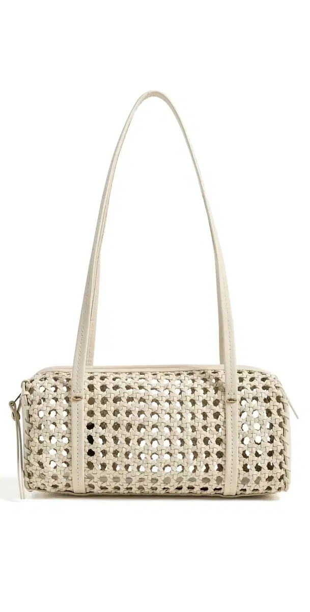 Madewell The Brioche Mini Shoulder Bag In Open Leather Cloud Lining One Size