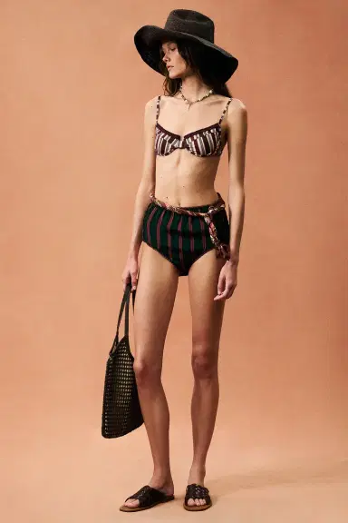 Heavy Manners for FWRD High Cut Cheeky Bikini Bottom | Thumbnail 6