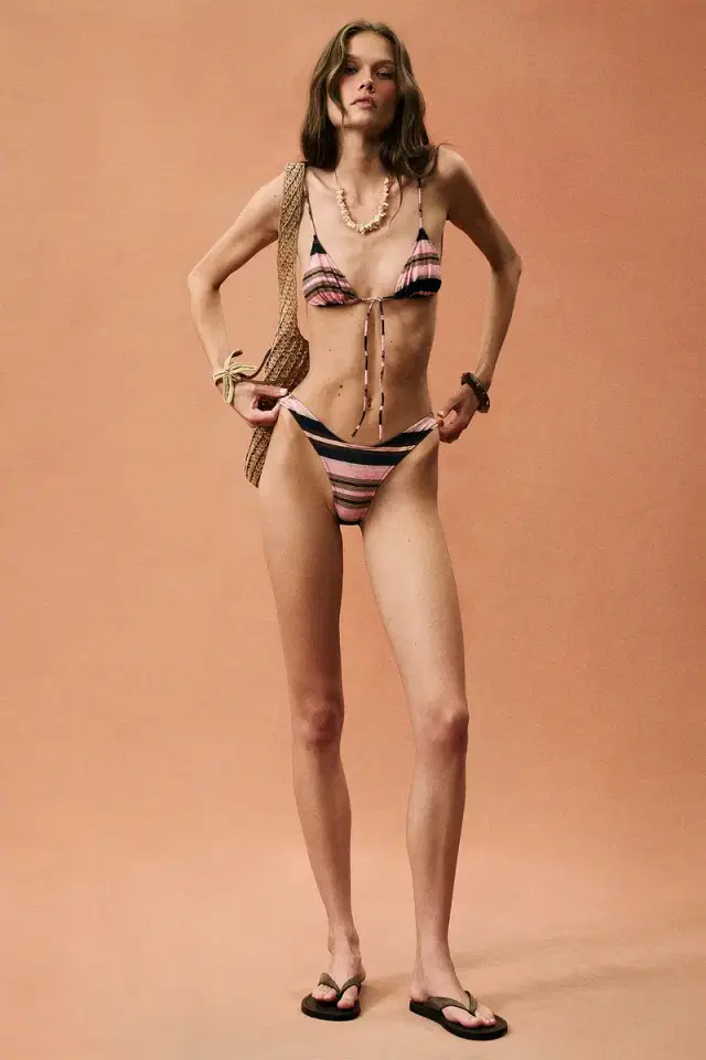 Heavy Manners for FWRD High Cut Cheeky Bikini Bottom