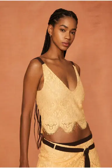 The Attico for FWRD Lace Top | Thumbnail 4 The Attico for FWRD Lace Top | Thumbnail 4