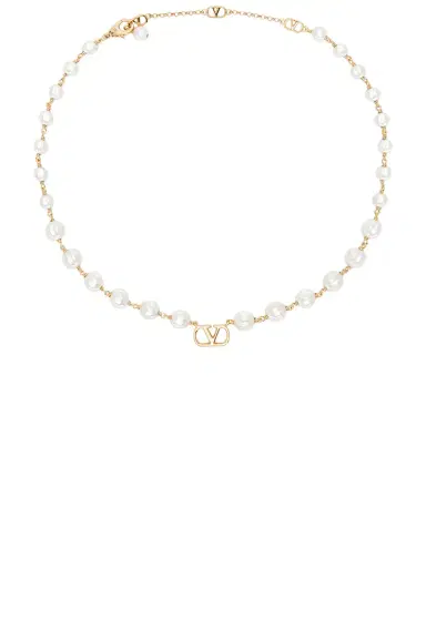 Valentino Garavani Vlogo Signature Necklace | Thumbnail 1 Valentino Garavani Vlogo Signature Necklace | Thumbnail 1