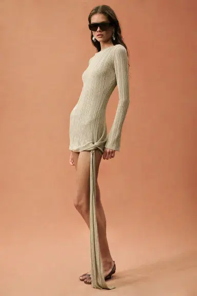 SAME for FWRD Twist Mini Dress | Thumbnail 3 SAME for FWRD Twist Mini Dress | Thumbnail 3