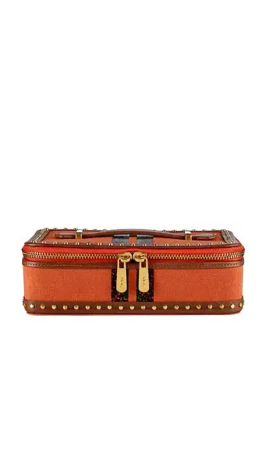 Wolf Ida Travel Zip Jewelry Case With Handle | Thumbnail 6