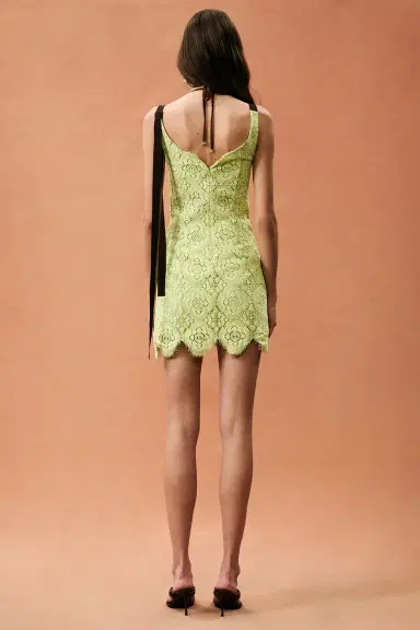 The Attico for FWRD Lace Mini Dress | Thumbnail 4 The Attico for FWRD Lace Mini Dress | Thumbnail 4