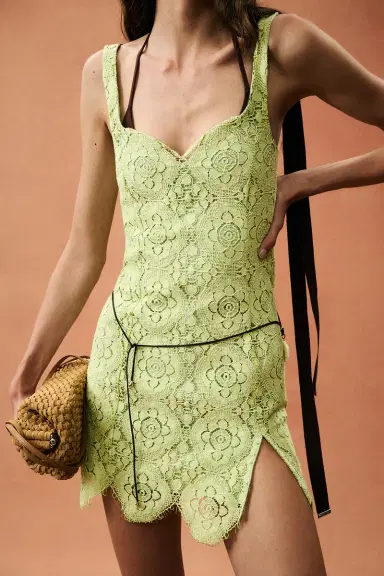 The Attico for FWRD Lace Mini Dress | Thumbnail 5 The Attico for FWRD Lace Mini Dress | Thumbnail 5