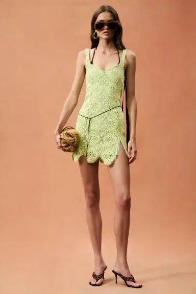 The Attico for FWRD Lace Mini Dress | Thumbnail 1 The Attico for FWRD Lace Mini Dress | Thumbnail 1