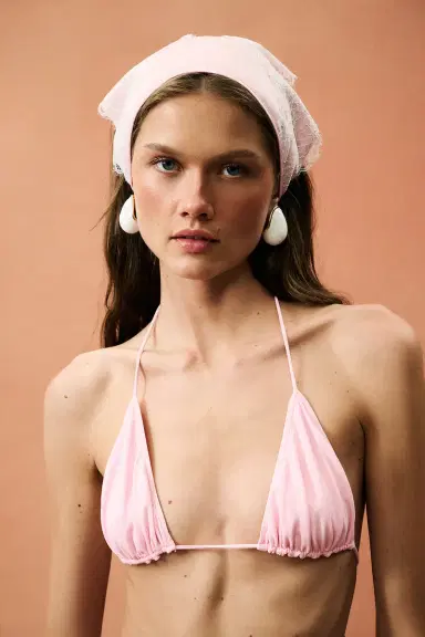Rowen Rose for FWRD Satin Headscarf | Thumbnail 3