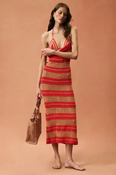 Akoia Swim for FWRD Crochet Maxi Dress | Thumbnail 1