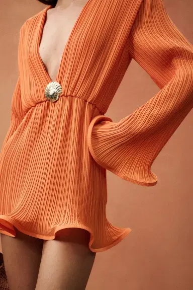 Rowen Rose for FWRD Long Sleeve Mini Dress | Thumbnail 6 Rowen Rose for FWRD Long Sleeve Mini Dress | Thumbnail 6