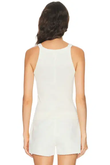 RE/DONE Knotted Ribbed Tank | Thumbnail 3 RE/DONE Knotted Ribbed Tank | Thumbnail 3