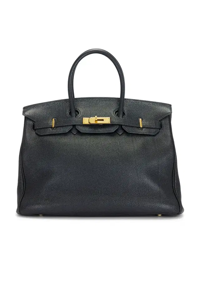 FWRD Renew Hermes Togo Birkin 35 Retourne Handbag