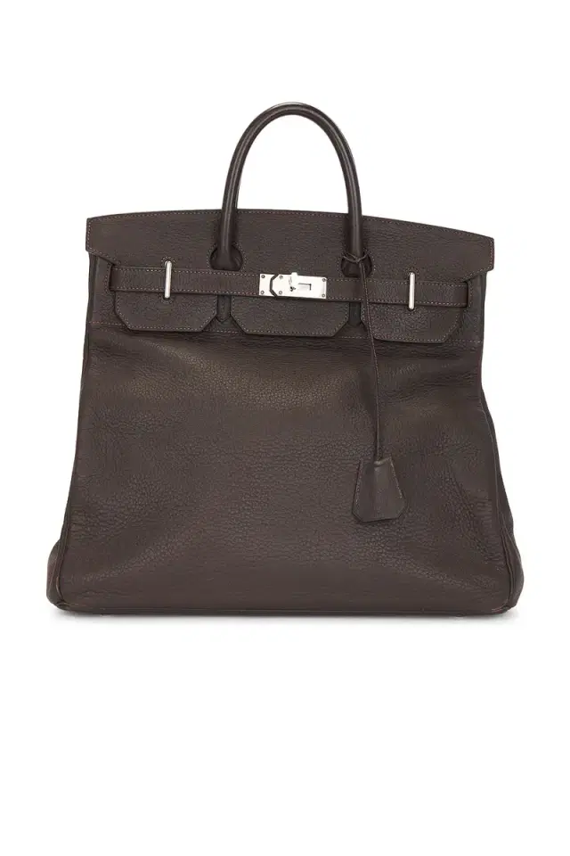 Hermes Togo Haut A Courroies Birkin 40 Handbag