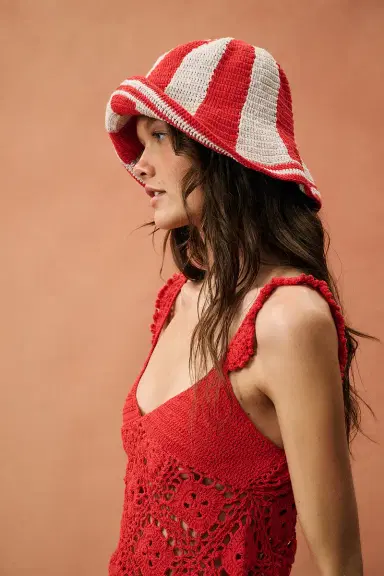 Akoia Swim for FWRD Crochet Hat | Thumbnail 3